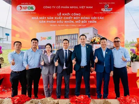 NPoil Việt Nam khởi công nhà máy dầu nhờn thứ 2 tại Tây Ninh: nâng cao sức cạnh tranh của doanh nghiệp trên thị trường