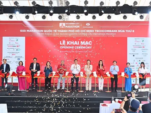 Khai mạc Giải Marathon Quốc tế Thành phố Hồ Chí Minh Techcombank Mùa thứ 8