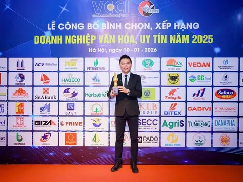 Herbalife Việt Nam được vinh danh là “Doanh Nghiệp Văn Hóa, Uy Tín” năm 2025 bởi Liên đoàn Thương mại và Công nghiệp Việt Nam