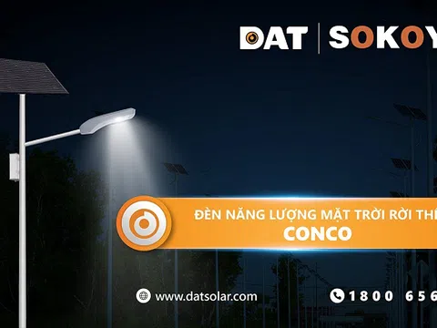 Đèn Đường Năng Lượng Mặt Trời Sokoyo Cao Cấp – Giá Sỉ Từ DAT Group