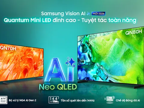 Samsung AI TV 2026 đã có mặt tại Việt Nam, mở rộng danh mục AI TV với “Trợ lý Vision AI đa nhiệm”
