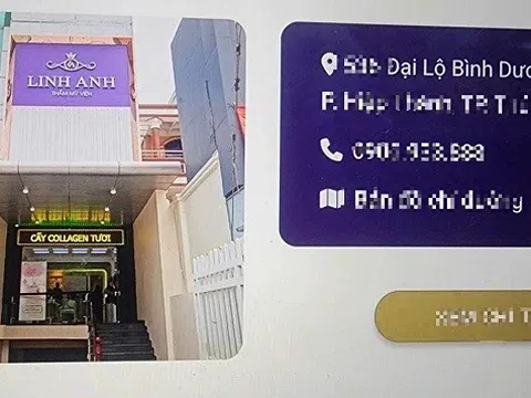 Thẫm mỹ viện Linh Anh bị xử phạt 140 triệu đồng, đình chỉ hoạt động