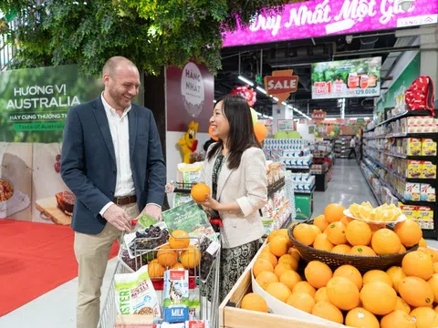 Thực phẩm và đồ uống từ Australia ngày càng được đón nhận ở Việt Nam