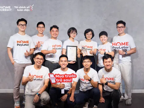 Sản phẩm mua trước trả sau Home PayLater đạt giải thưởng quốc tế