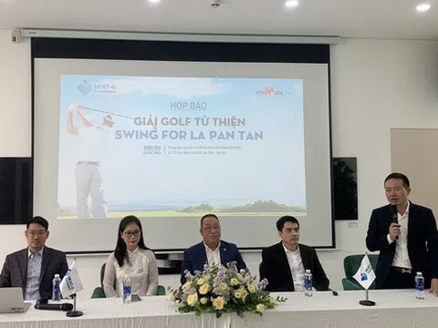 Giải Golf gây quỹ từ thiện xây dựng điểm trường tại xã La Pán Tẩn