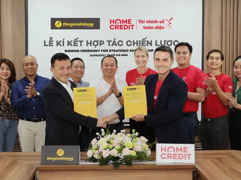 Home Credit và Thế giới di động ký kết hợp tác hướng tới doanh số 2 tỷ USD