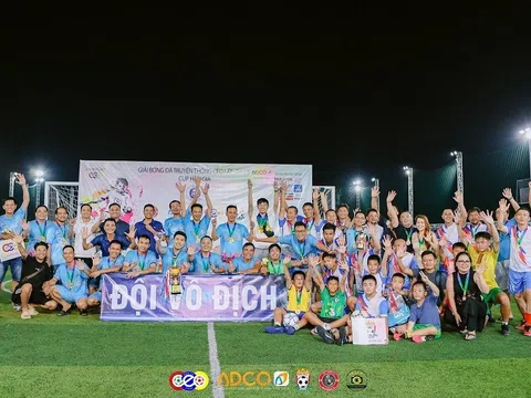 ADCO vô địch Giải bóng đá truyền thống CEO FC Cúp Hàn Gia lần thứ 11 năm 2023