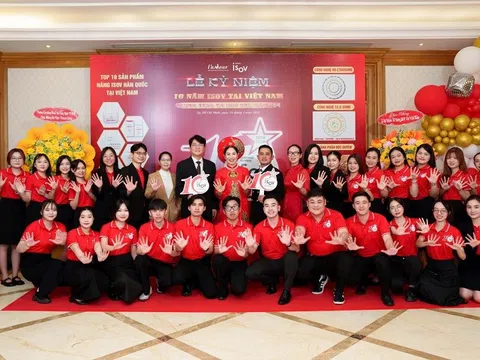 10 năm Hãng Dược Mỹ Phẩm ISOV Hàn Quốc lan tỏa giá trị làm đẹp chuẩn Hàn Quốc tại Việt Nam