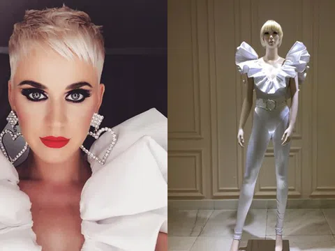 Katy Perry diện trang phục của nhà thiết kế Nguyễn Công Trí