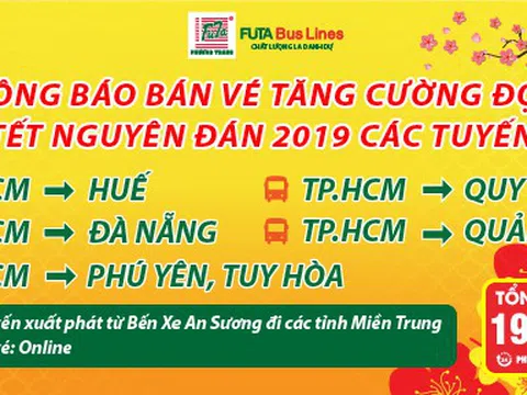 Tết Nguyên Đán - FUTA Bus Lines bán vé đúng người, phục vụ đúng đối tượng