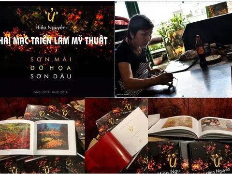 Triển lãm cá nhân và ra mắt sách nghệ thuật “Ủ”