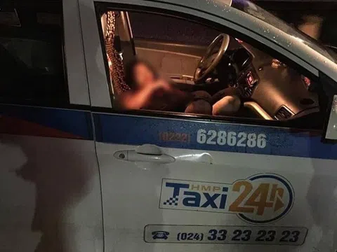 Phát hiện một người phụ nữ bất động trên xe taxi, nghi bị sát hại