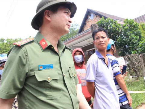 Bình Dương: Giám đốc công an tỉnh tới hiện trường vụ thi thể trong bê tông
