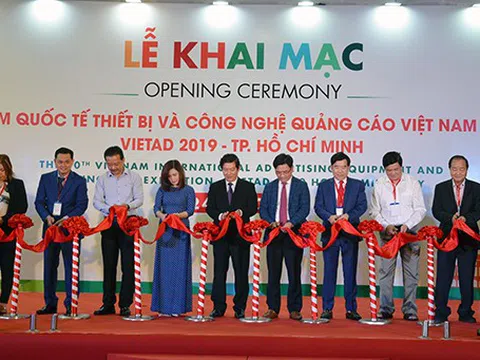Khai mạc Triển lãm quốc tế thiết bị và công nghệ quảng cáo Việt Nam