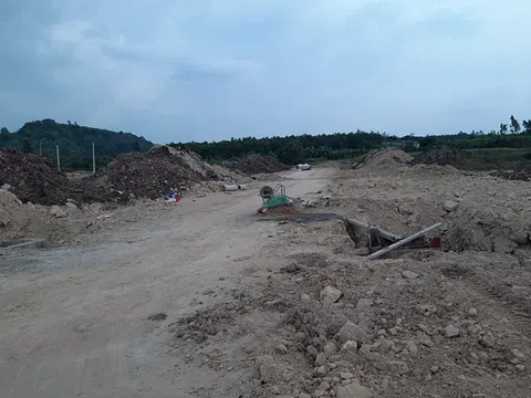 Công ty Lan Anh đang xây dựng hạ tầng không phép tại dự án Lan Anh 7?