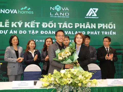 Sản phẩm của Novaland tiếp cận khách hàng qua nhiều kênh phân phối mới