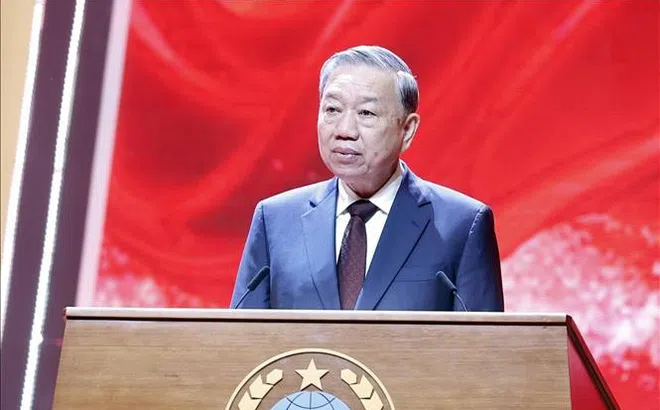 Tổng Bí thư Tô Lâm dự Lễ kỷ niệm 80 năm Ngày truyền thống lực lượng Tình báo CAND